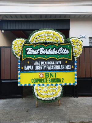 Papan Bunga Duka di Danurejan