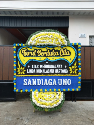 Papan Bunga Duka di Danurejan